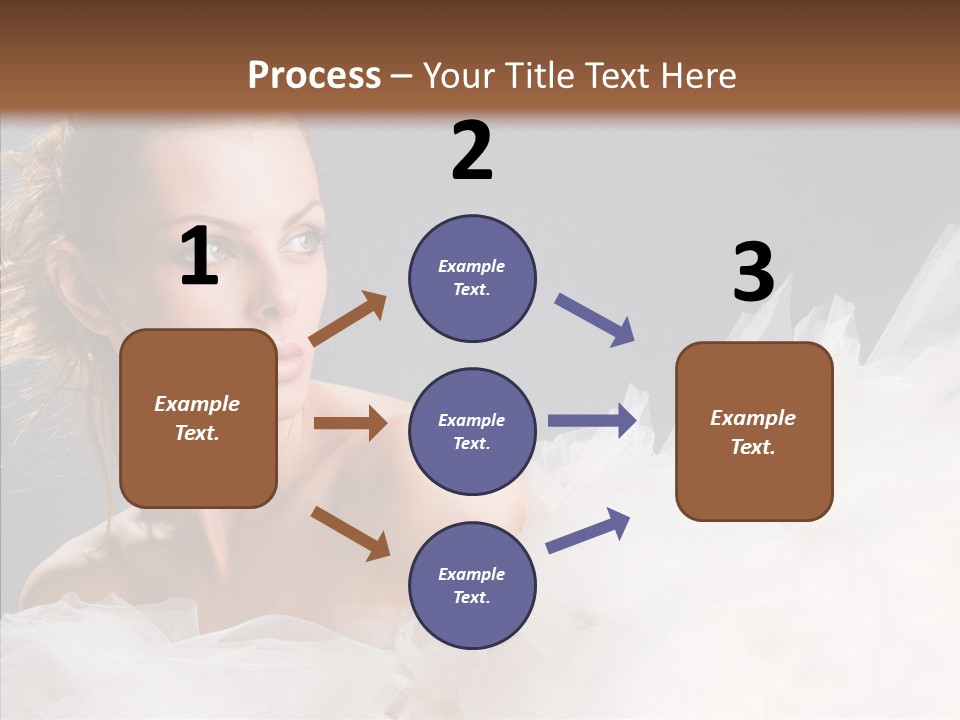 Blonde Skin Girl PowerPoint Template