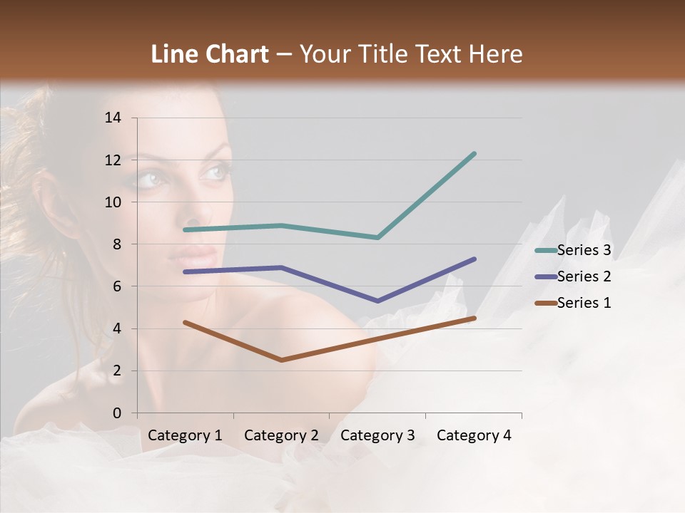 Blonde Skin Girl PowerPoint Template