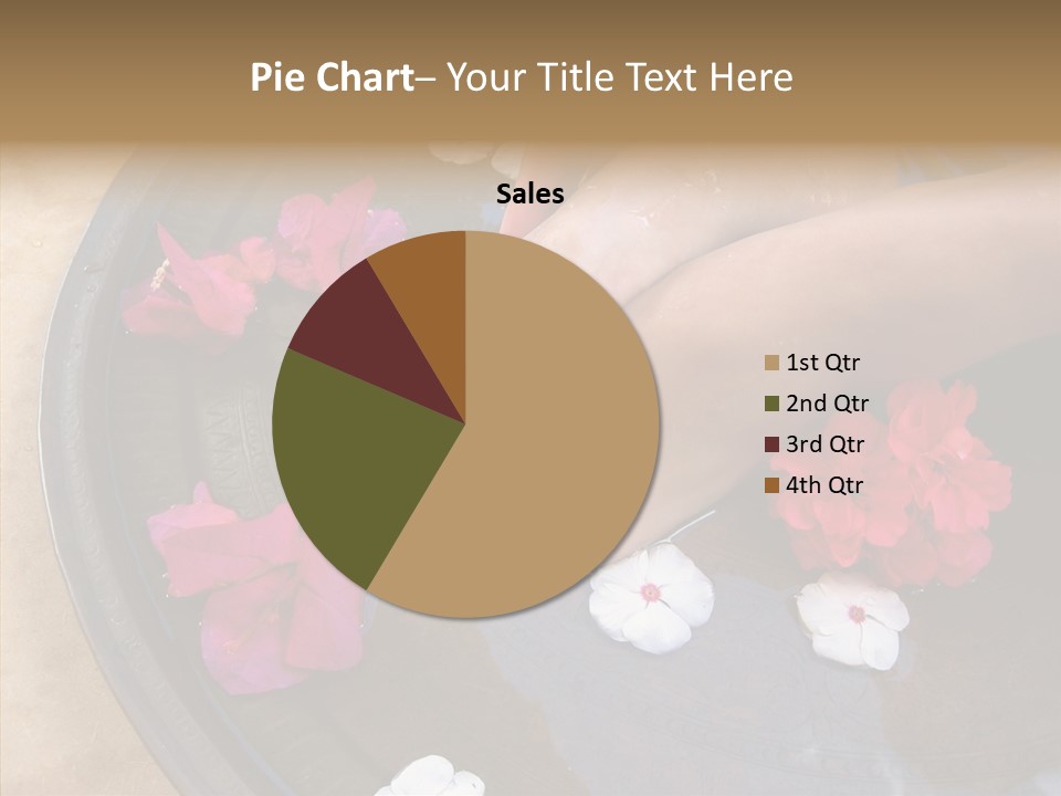 Bougainvillea Treat Enjoy PowerPoint Template