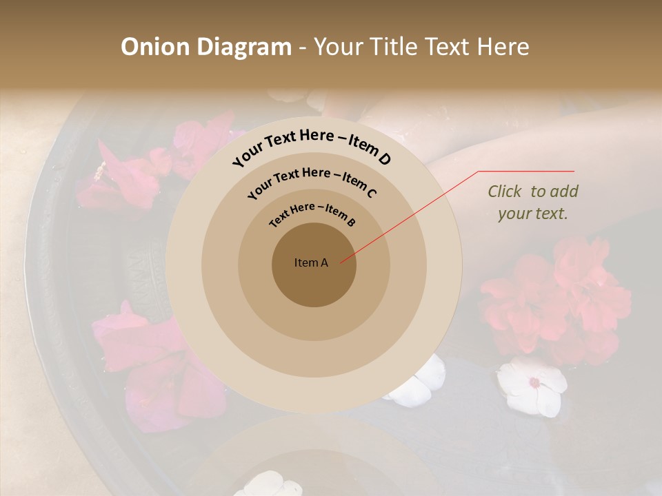 Bougainvillea Treat Enjoy PowerPoint Template