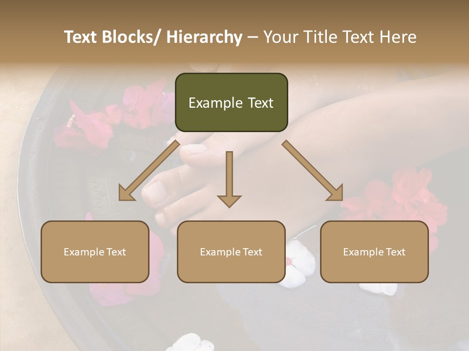 Bougainvillea Treat Enjoy PowerPoint Template