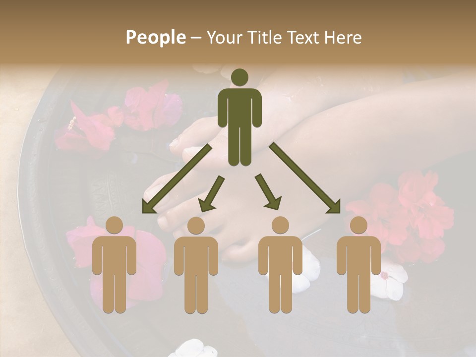 Bougainvillea Treat Enjoy PowerPoint Template