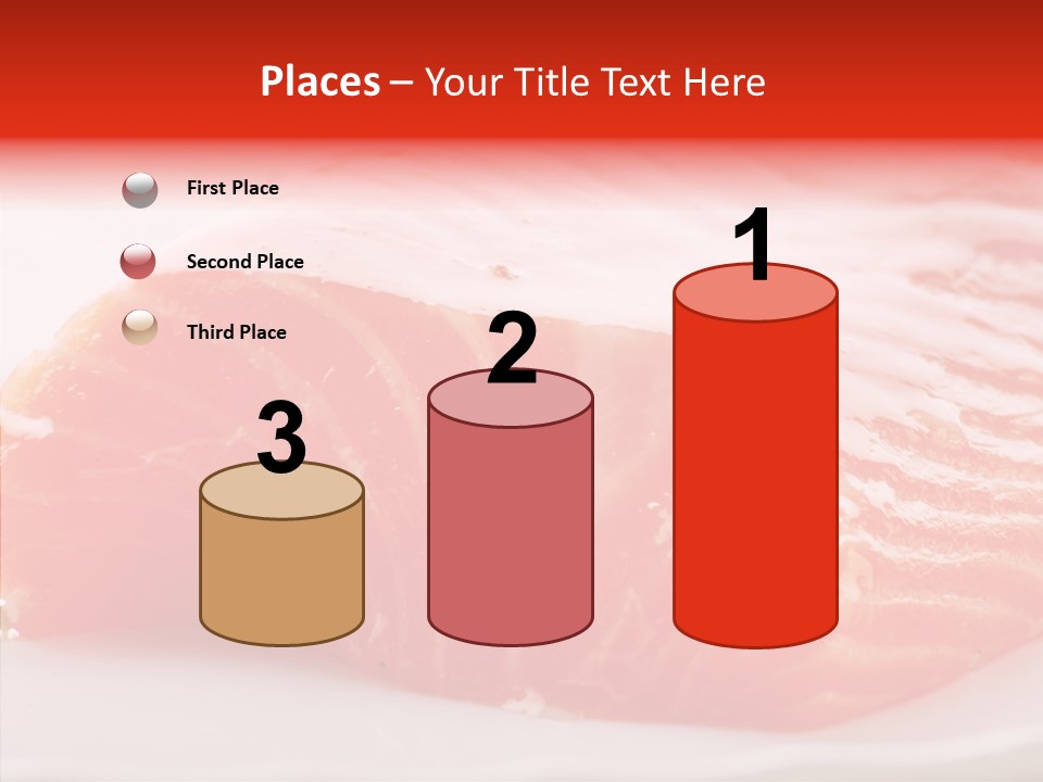 Kitchen Food Salmon PowerPoint Template