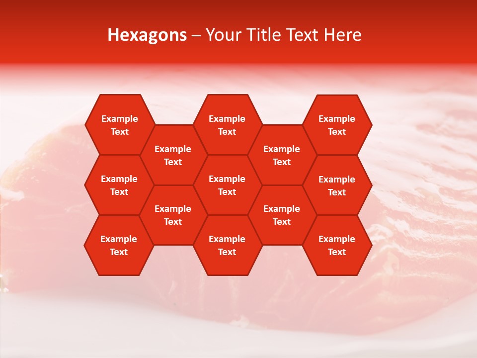 Kitchen Food Salmon PowerPoint Template