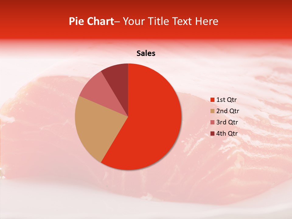 Kitchen Food Salmon PowerPoint Template