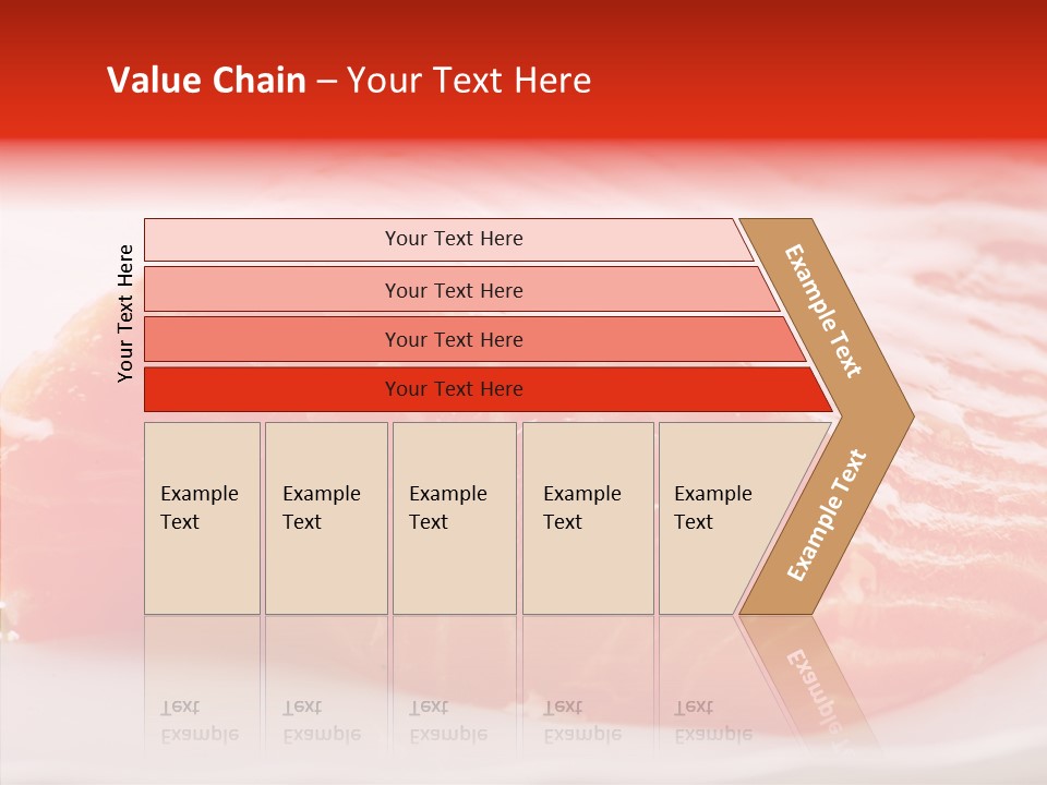 Kitchen Food Salmon PowerPoint Template