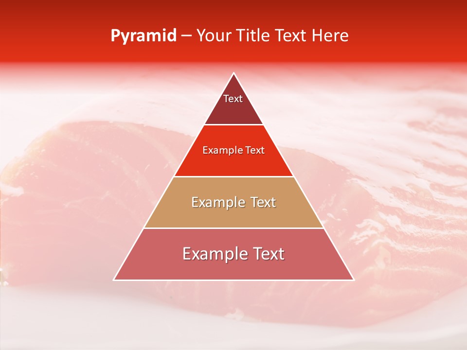 Kitchen Food Salmon PowerPoint Template