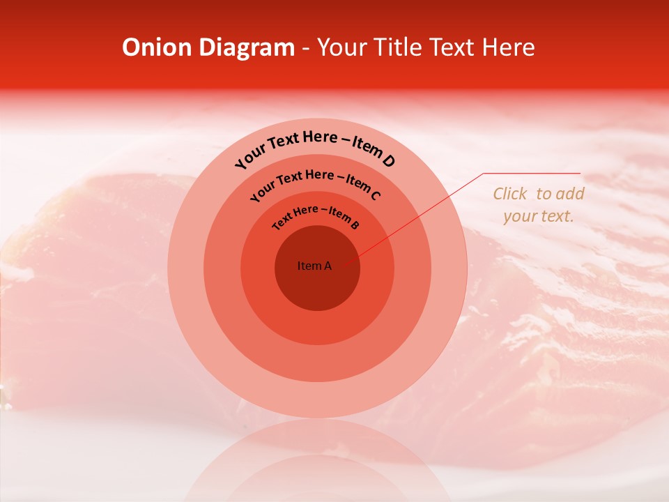 Kitchen Food Salmon PowerPoint Template