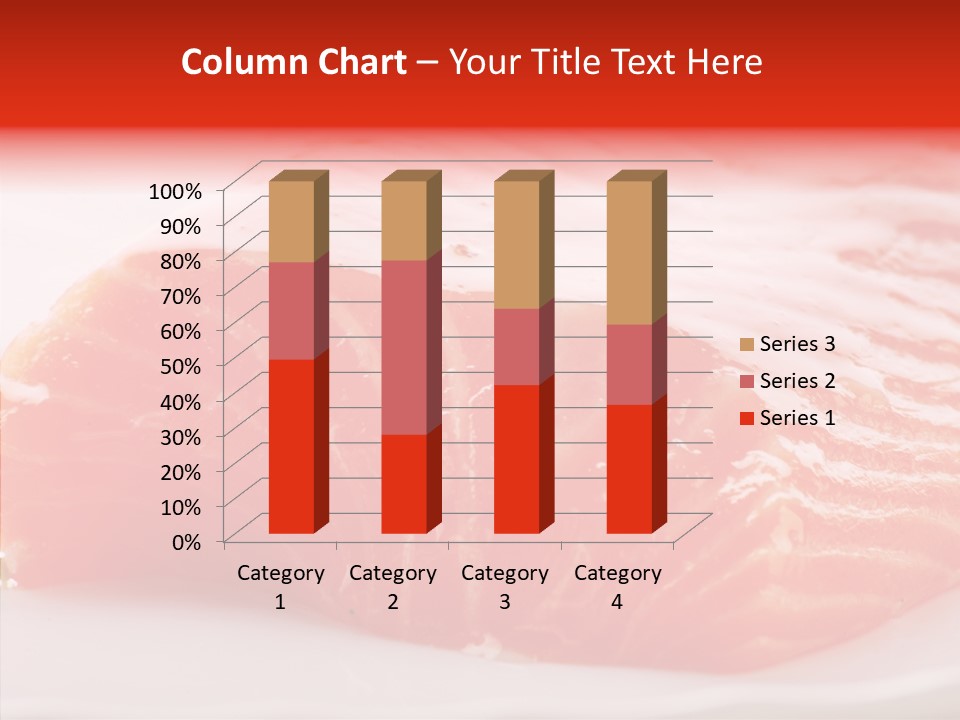 Kitchen Food Salmon PowerPoint Template