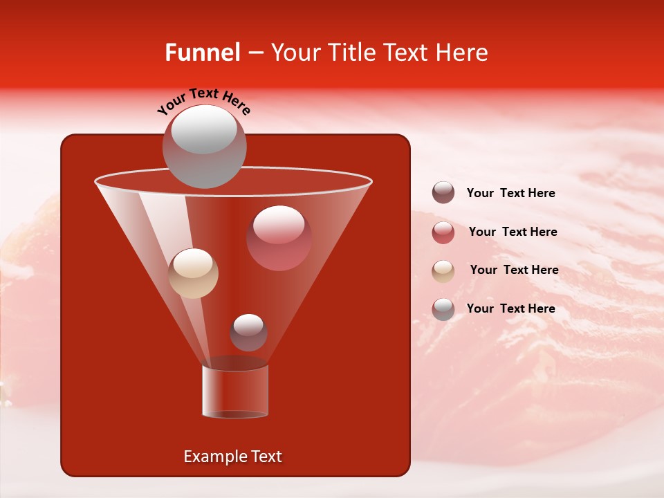 Kitchen Food Salmon PowerPoint Template