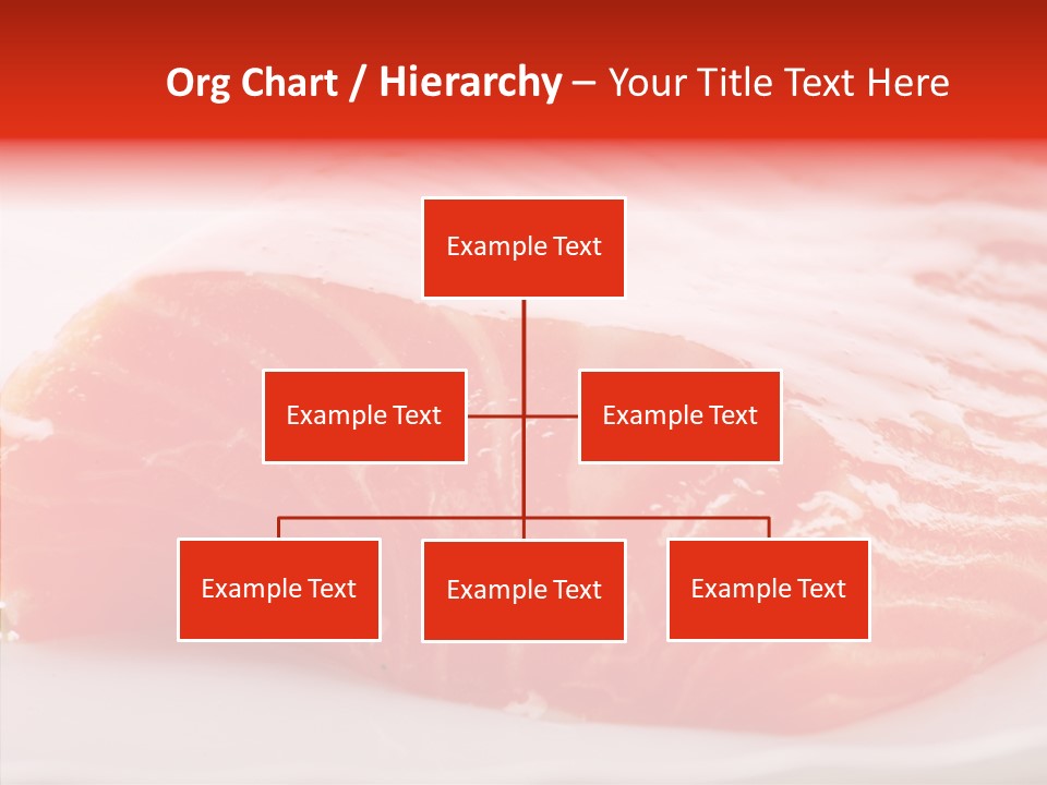 Kitchen Food Salmon PowerPoint Template