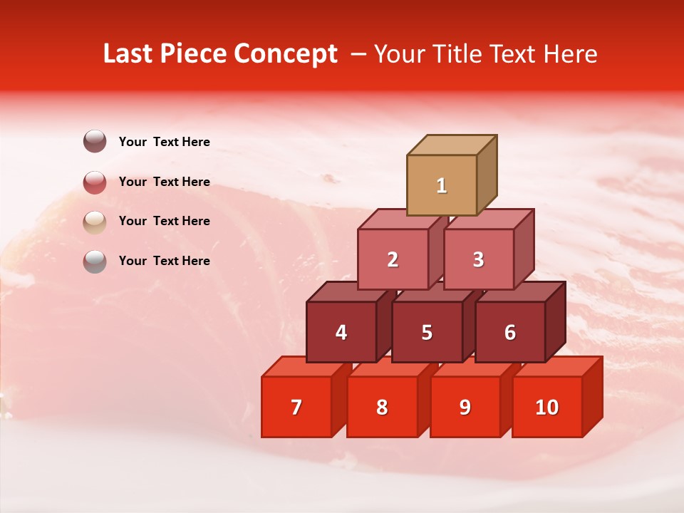 Kitchen Food Salmon PowerPoint Template