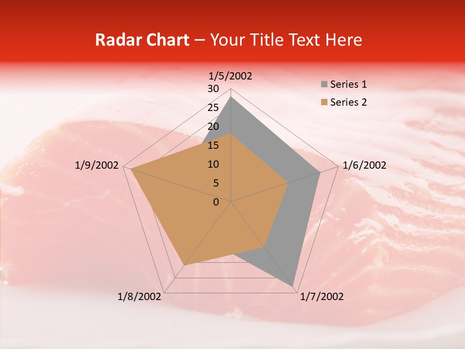 Kitchen Food Salmon PowerPoint Template