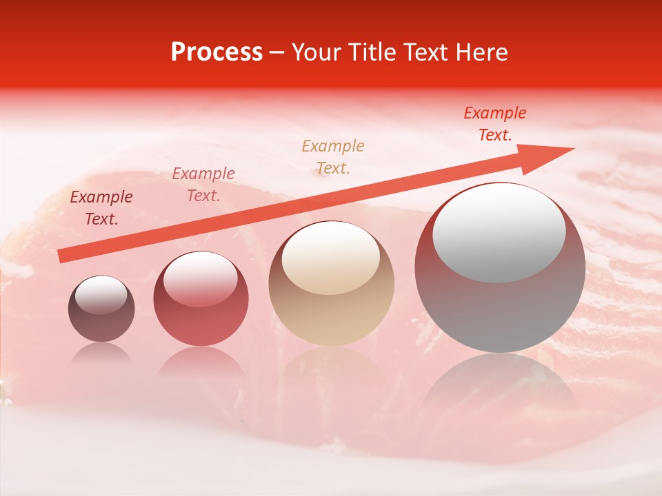 Kitchen Food Salmon PowerPoint Template