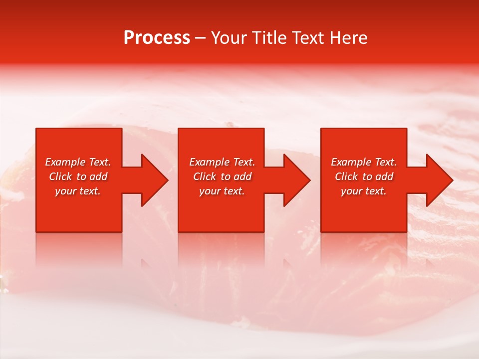Kitchen Food Salmon PowerPoint Template