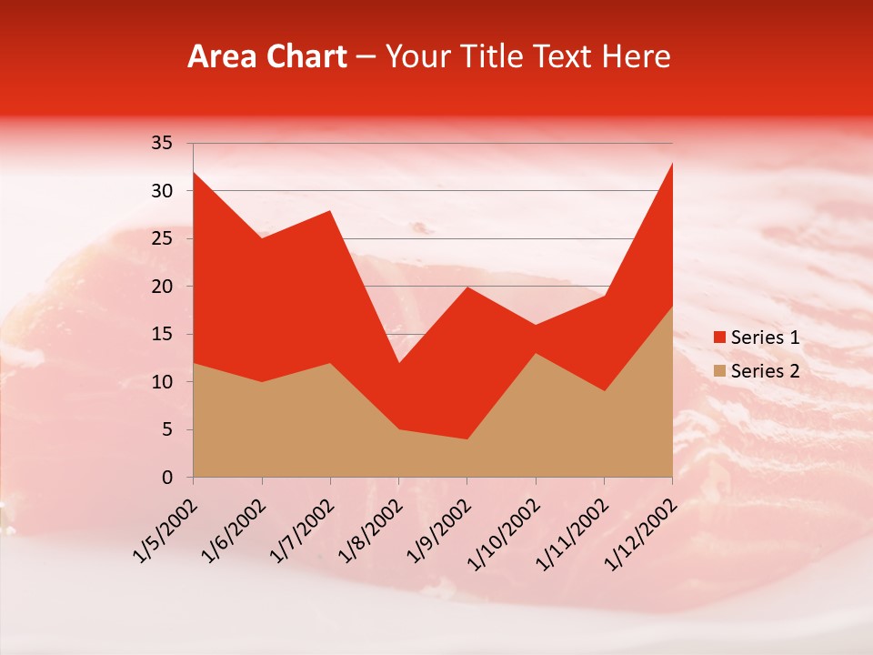 Kitchen Food Salmon PowerPoint Template