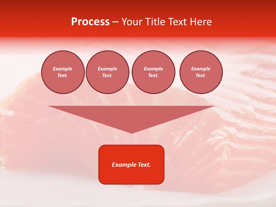 Kitchen Food Salmon PowerPoint Template