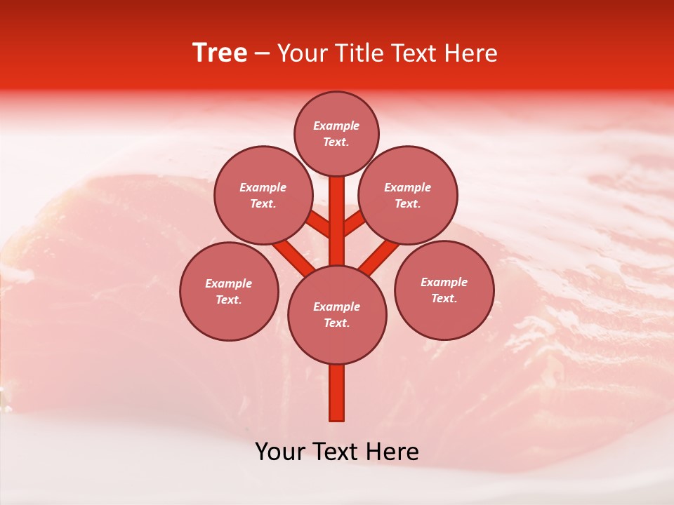 Kitchen Food Salmon PowerPoint Template