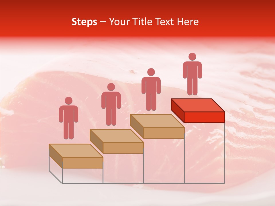 Kitchen Food Salmon PowerPoint Template