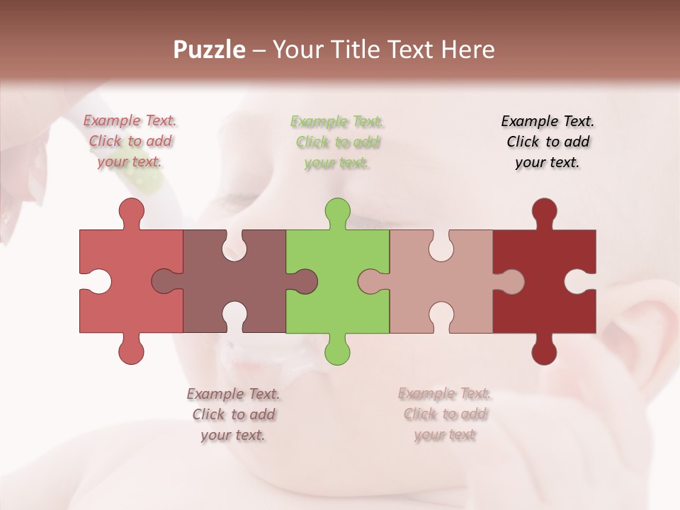 Infant Tasty Mother PowerPoint Template