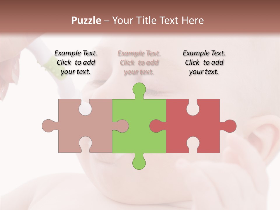 Infant Tasty Mother PowerPoint Template