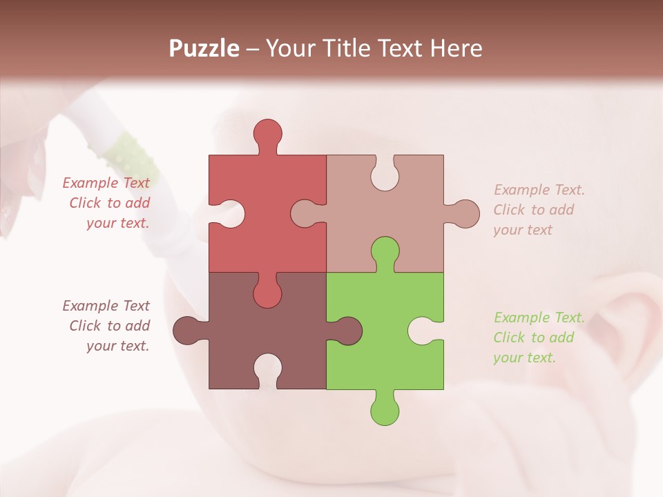 Infant Tasty Mother PowerPoint Template