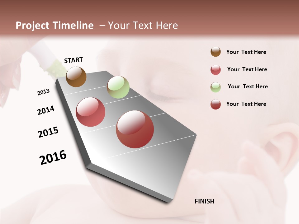 Infant Tasty Mother PowerPoint Template