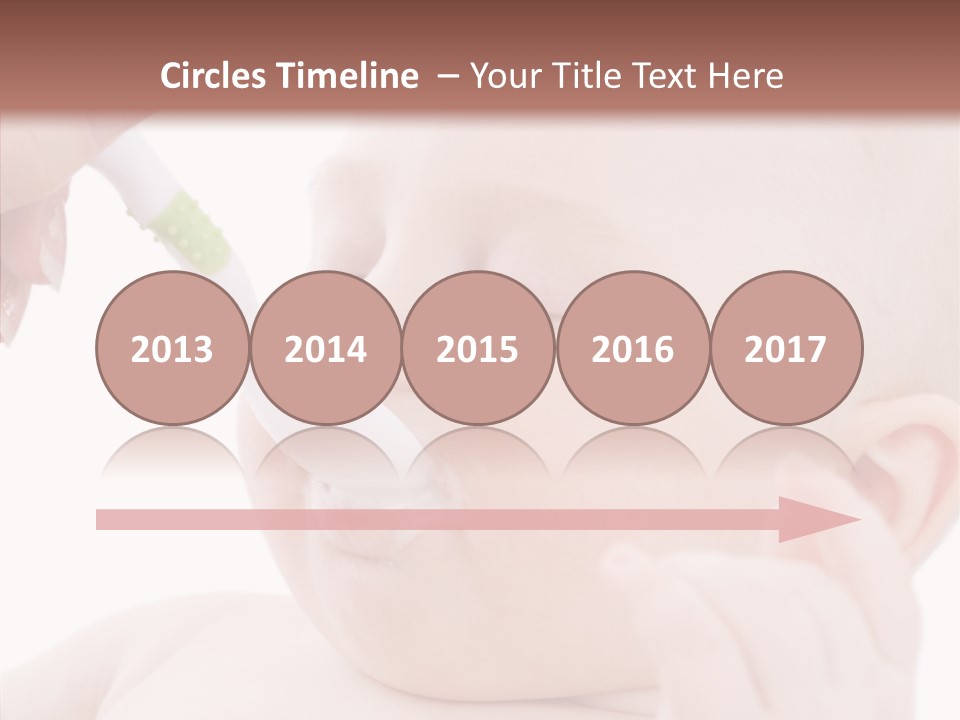 Infant Tasty Mother PowerPoint Template