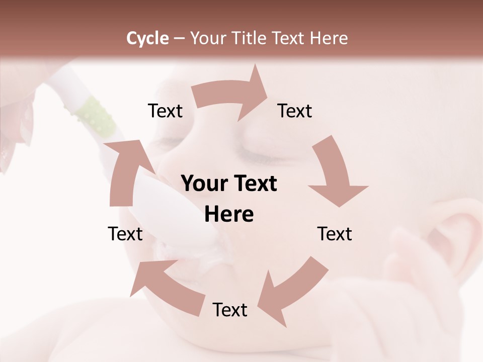 Infant Tasty Mother PowerPoint Template
