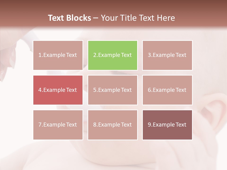 Infant Tasty Mother PowerPoint Template