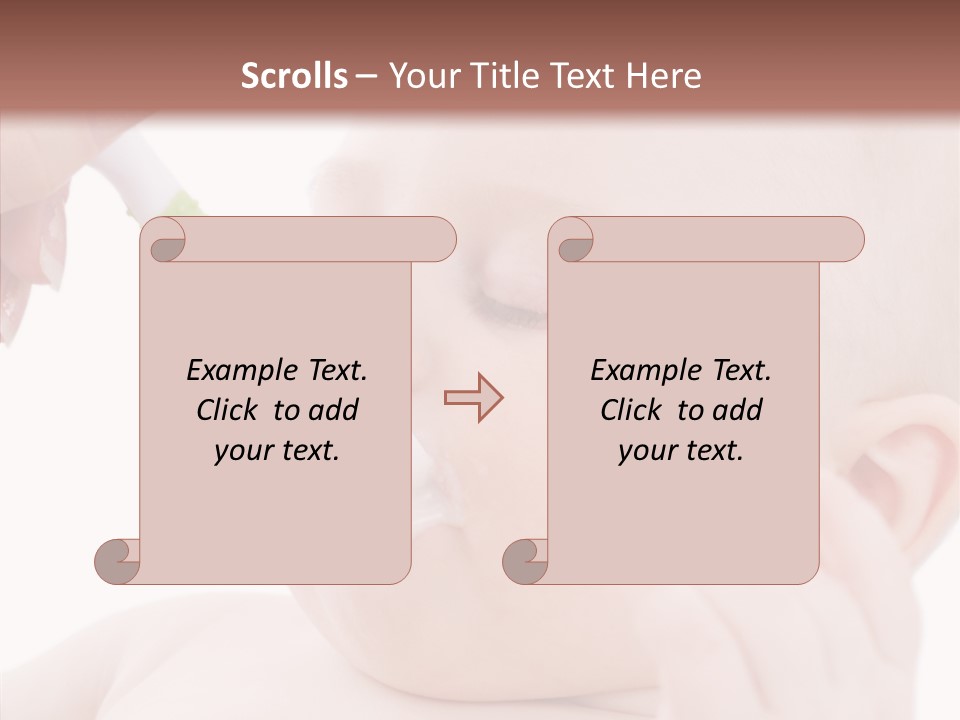 Infant Tasty Mother PowerPoint Template