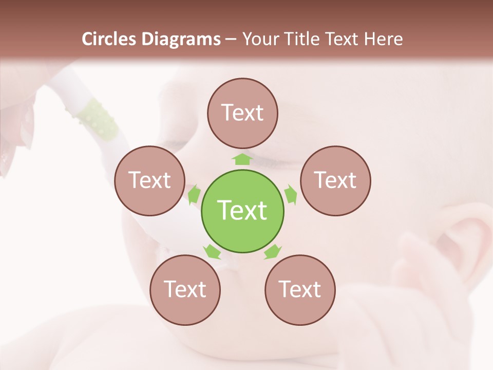 Infant Tasty Mother PowerPoint Template