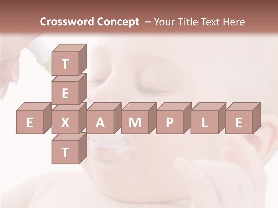 Infant Tasty Mother PowerPoint Template