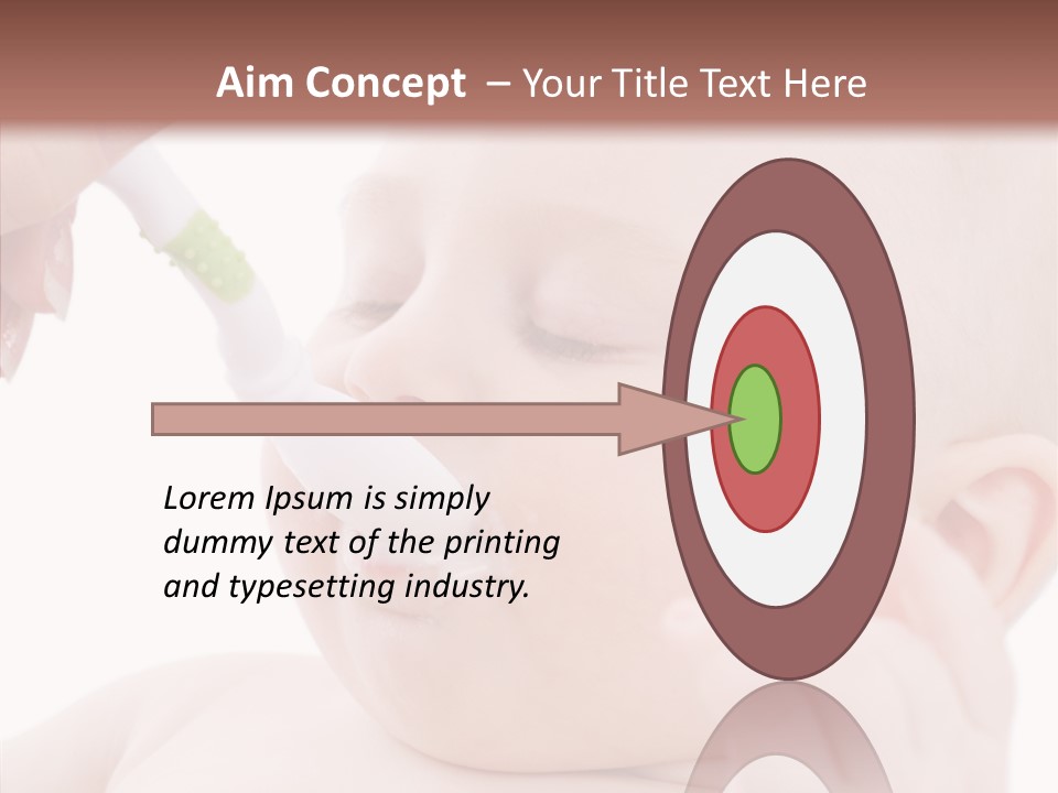 Infant Tasty Mother PowerPoint Template