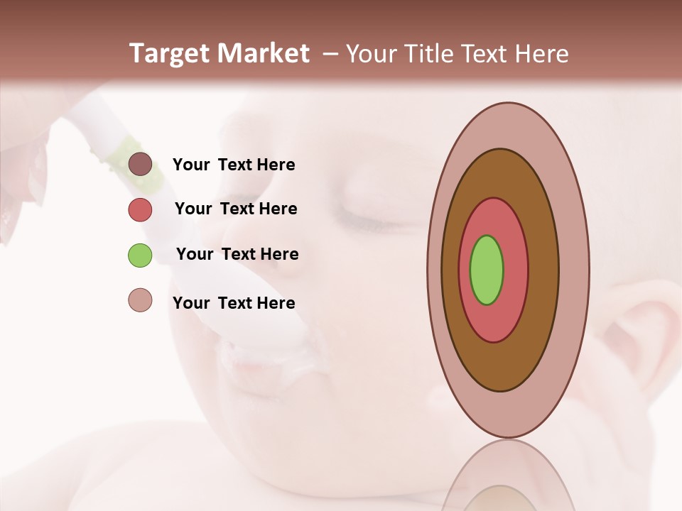 Infant Tasty Mother PowerPoint Template