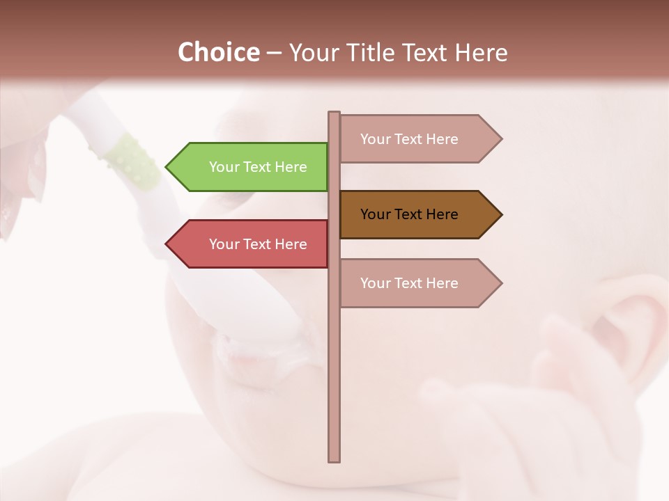 Infant Tasty Mother PowerPoint Template