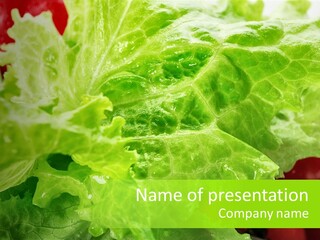 Food Combination Juicy PowerPoint Template