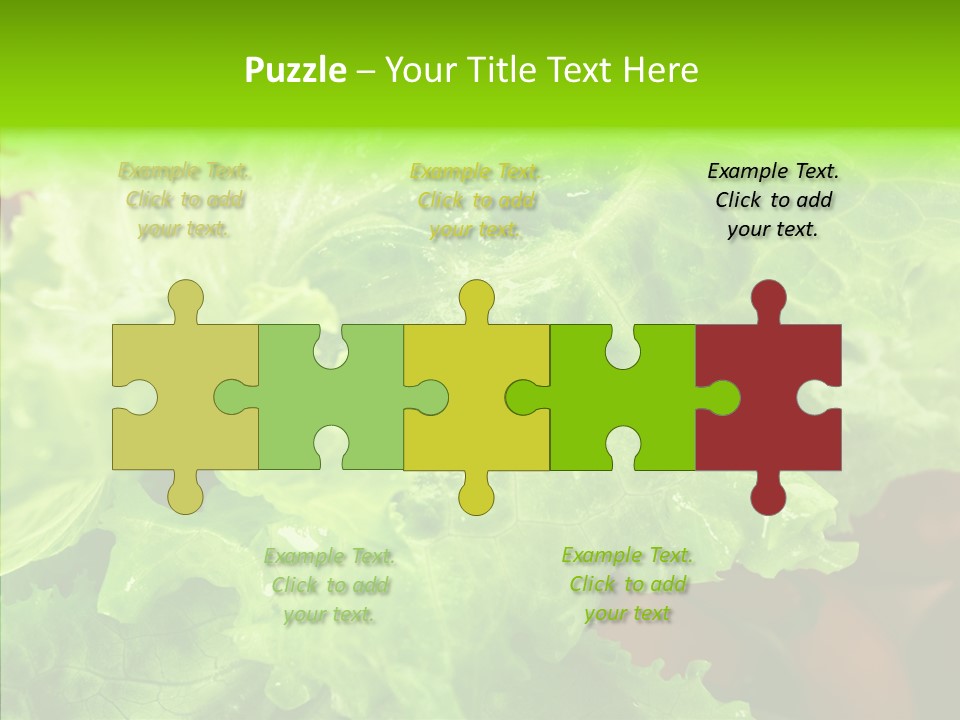 Food Combination Juicy PowerPoint Template