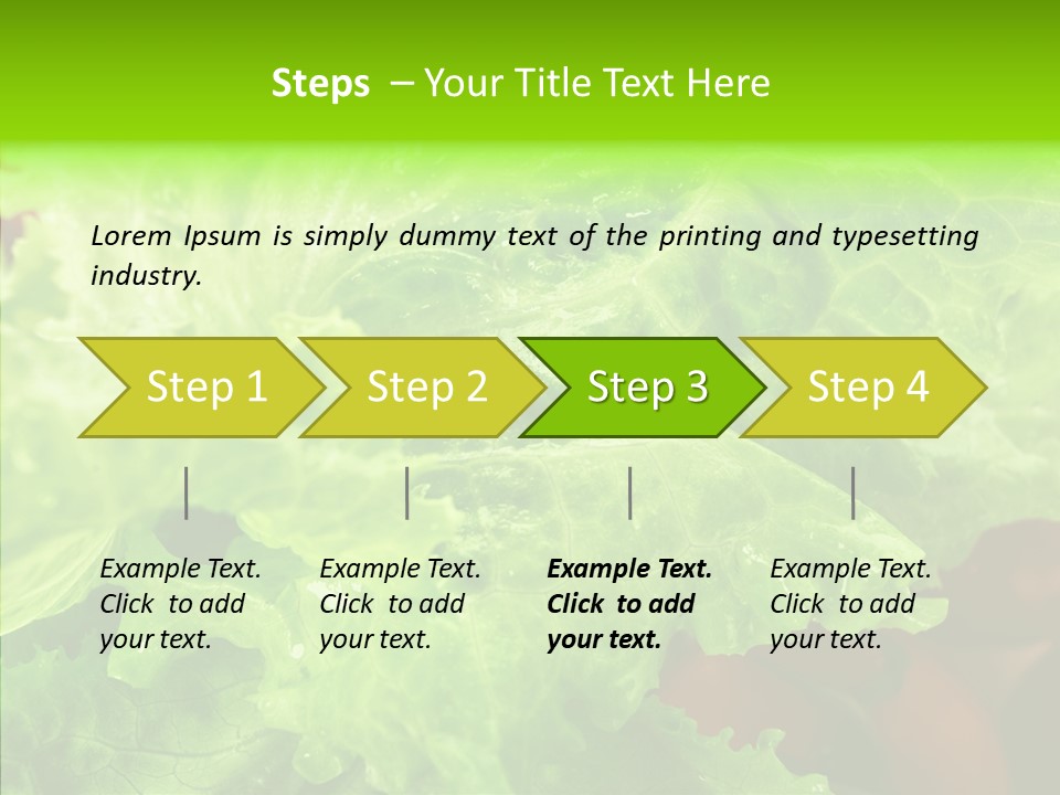 Food Combination Juicy PowerPoint Template