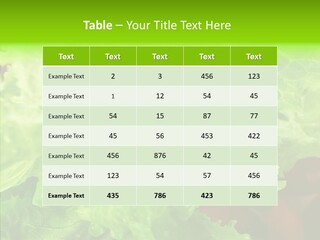 Food Combination Juicy PowerPoint Template