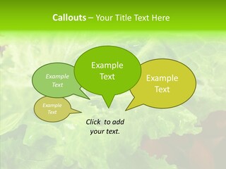 Food Combination Juicy PowerPoint Template