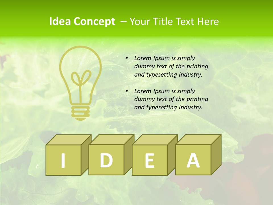 Food Combination Juicy PowerPoint Template