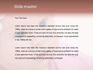 Precious Vitality Baby PowerPoint Template