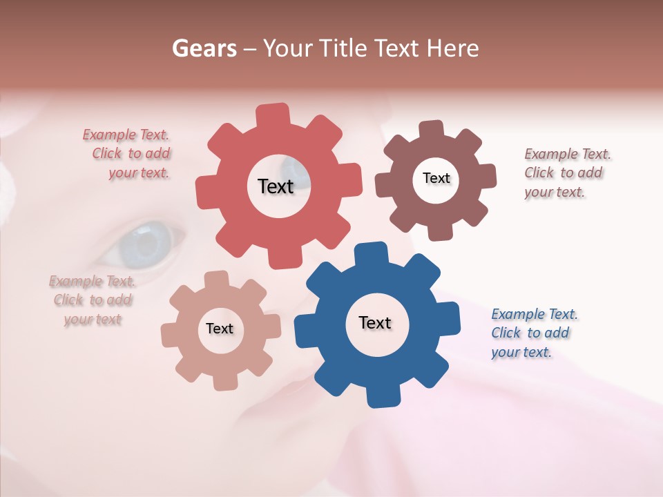 Precious Vitality Baby PowerPoint Template