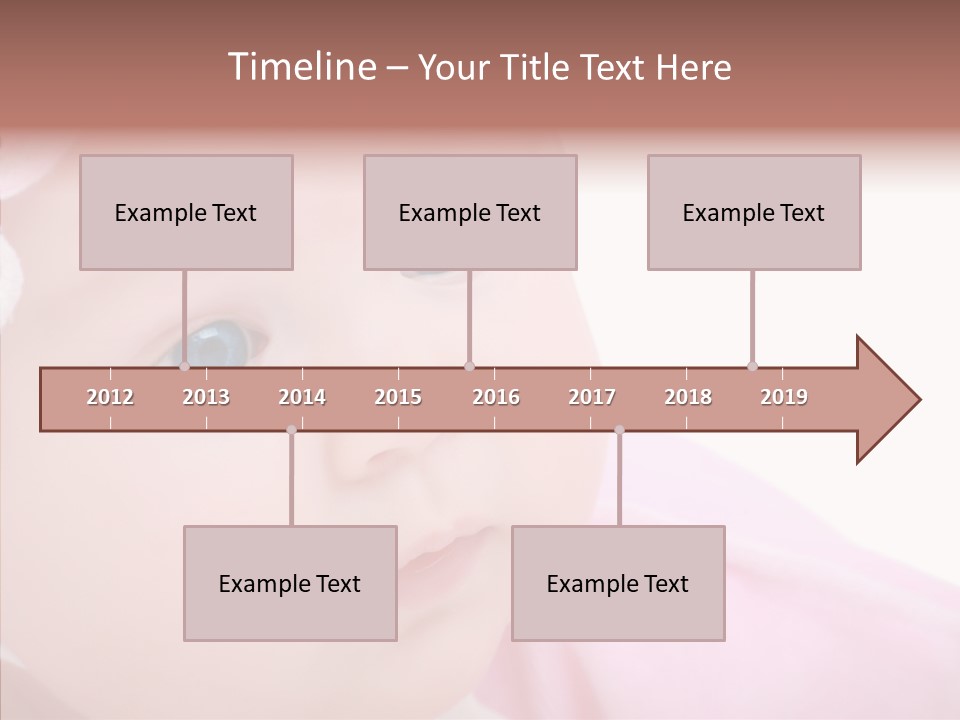 Precious Vitality Baby PowerPoint Template