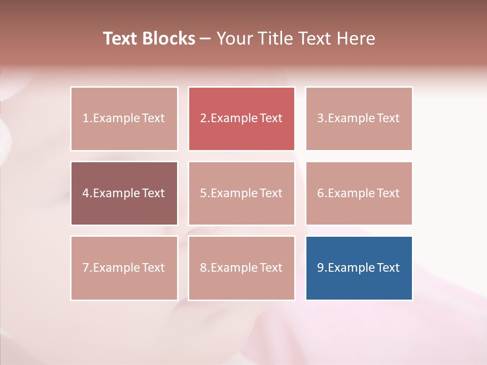 Precious Vitality Baby PowerPoint Template