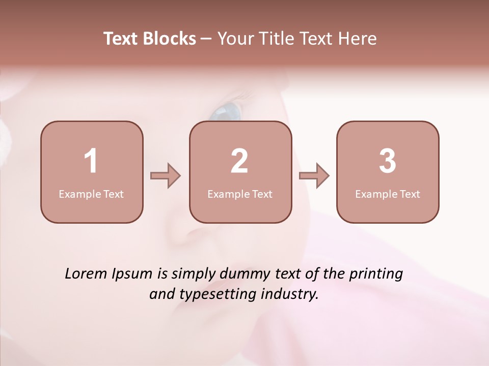 Precious Vitality Baby PowerPoint Template
