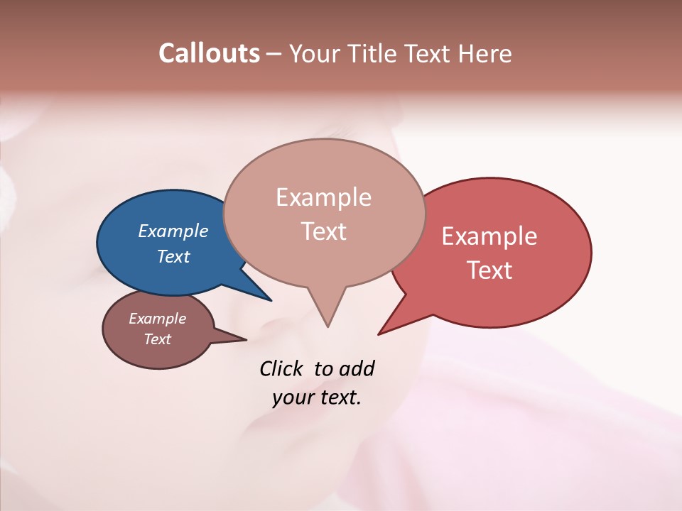 Precious Vitality Baby PowerPoint Template