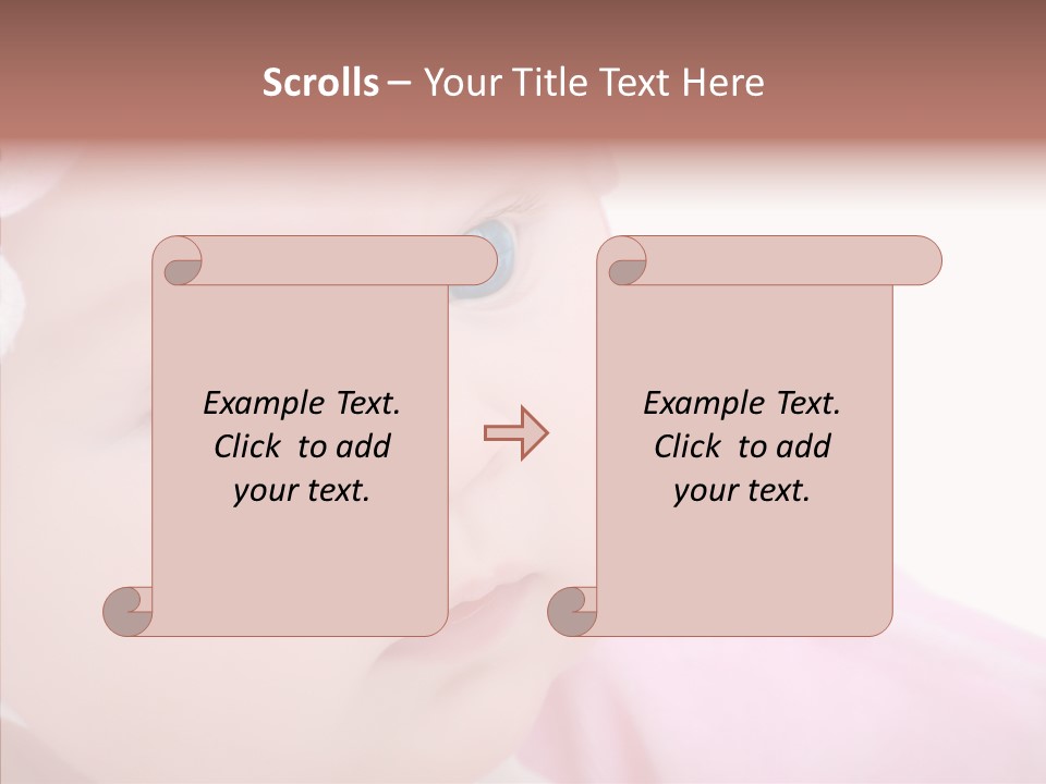 Precious Vitality Baby PowerPoint Template