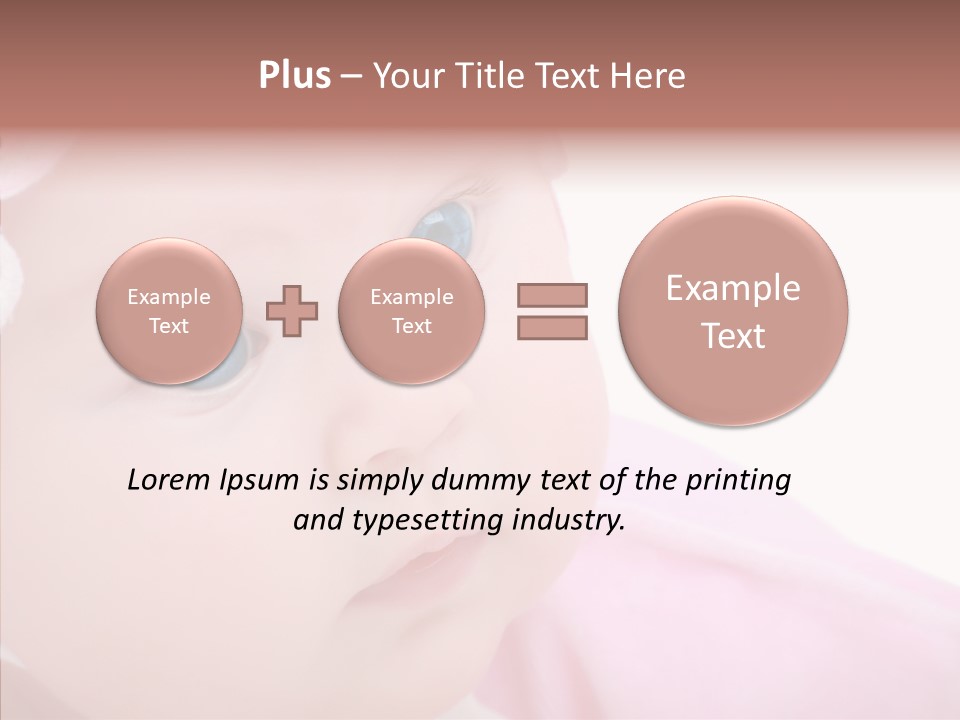 Precious Vitality Baby PowerPoint Template